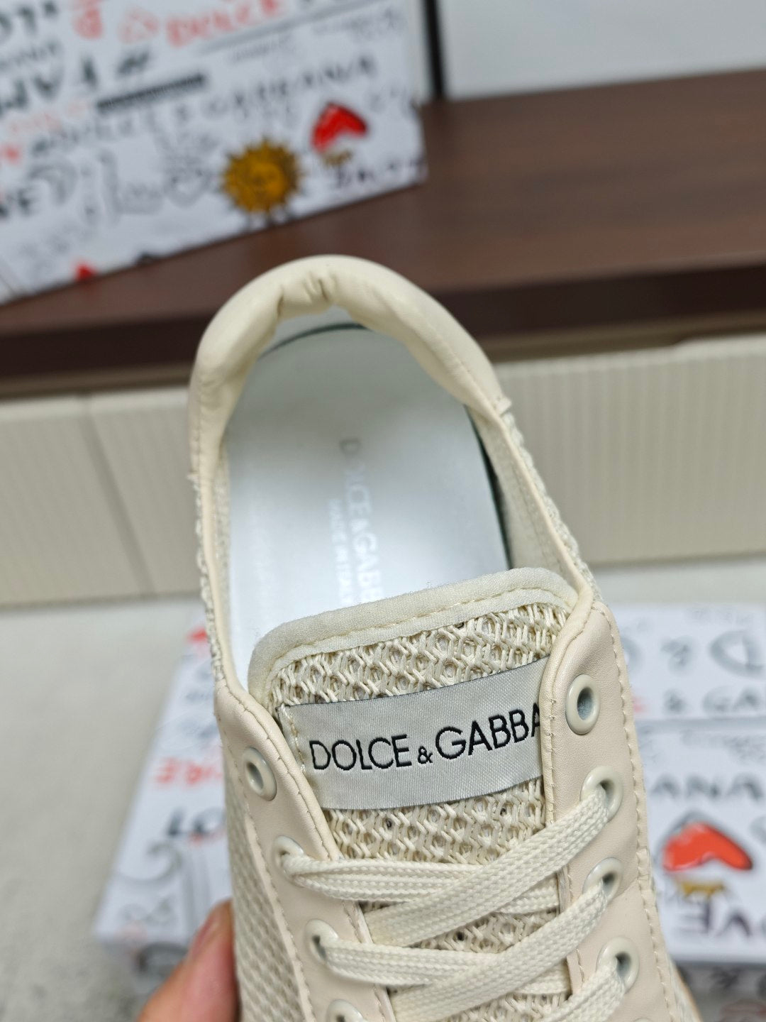 Dolce & Gabbana DG Couple's Athletic Casual Sneakers