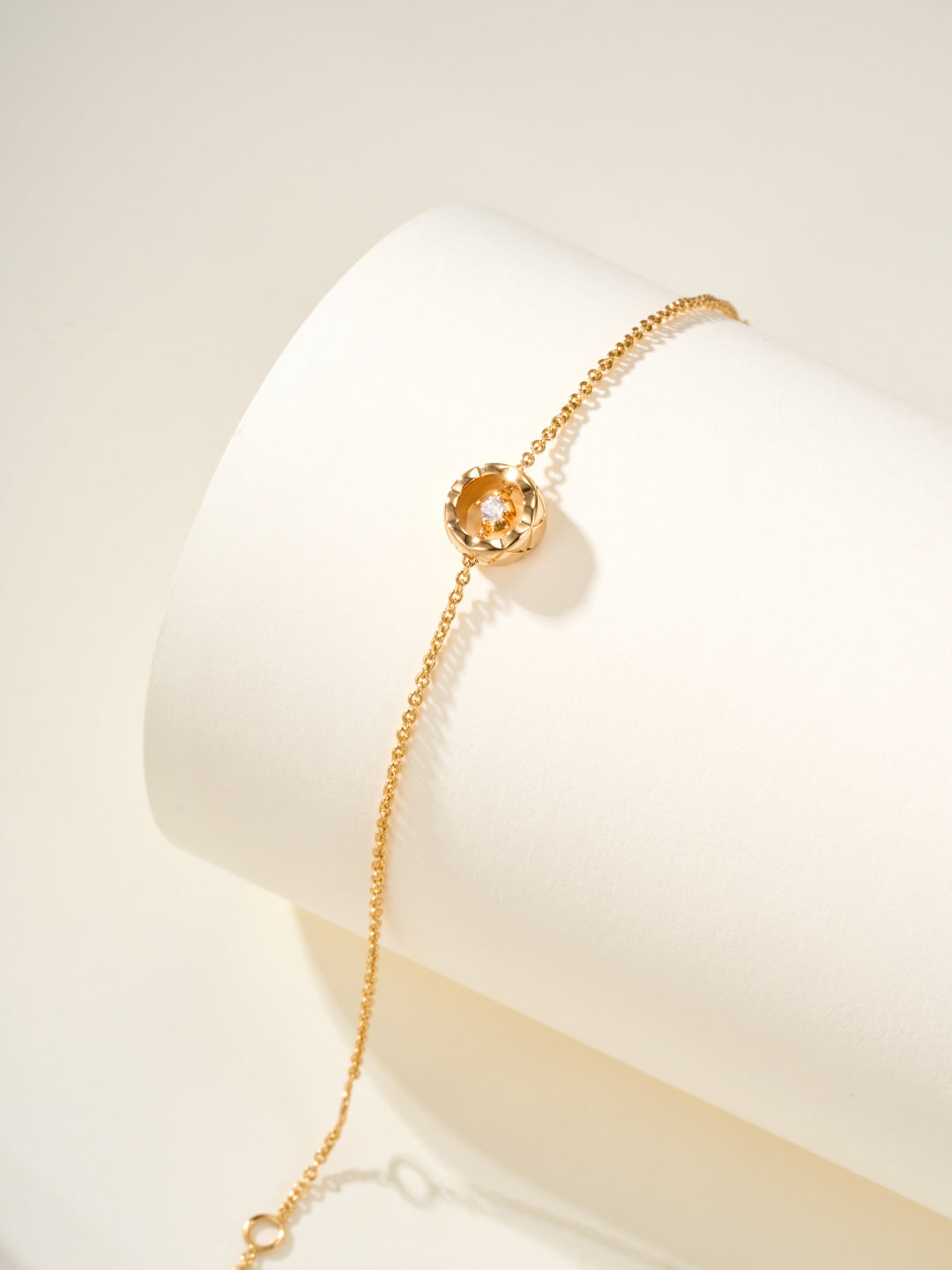 silver chain Ring for women - alternate angle view 3
