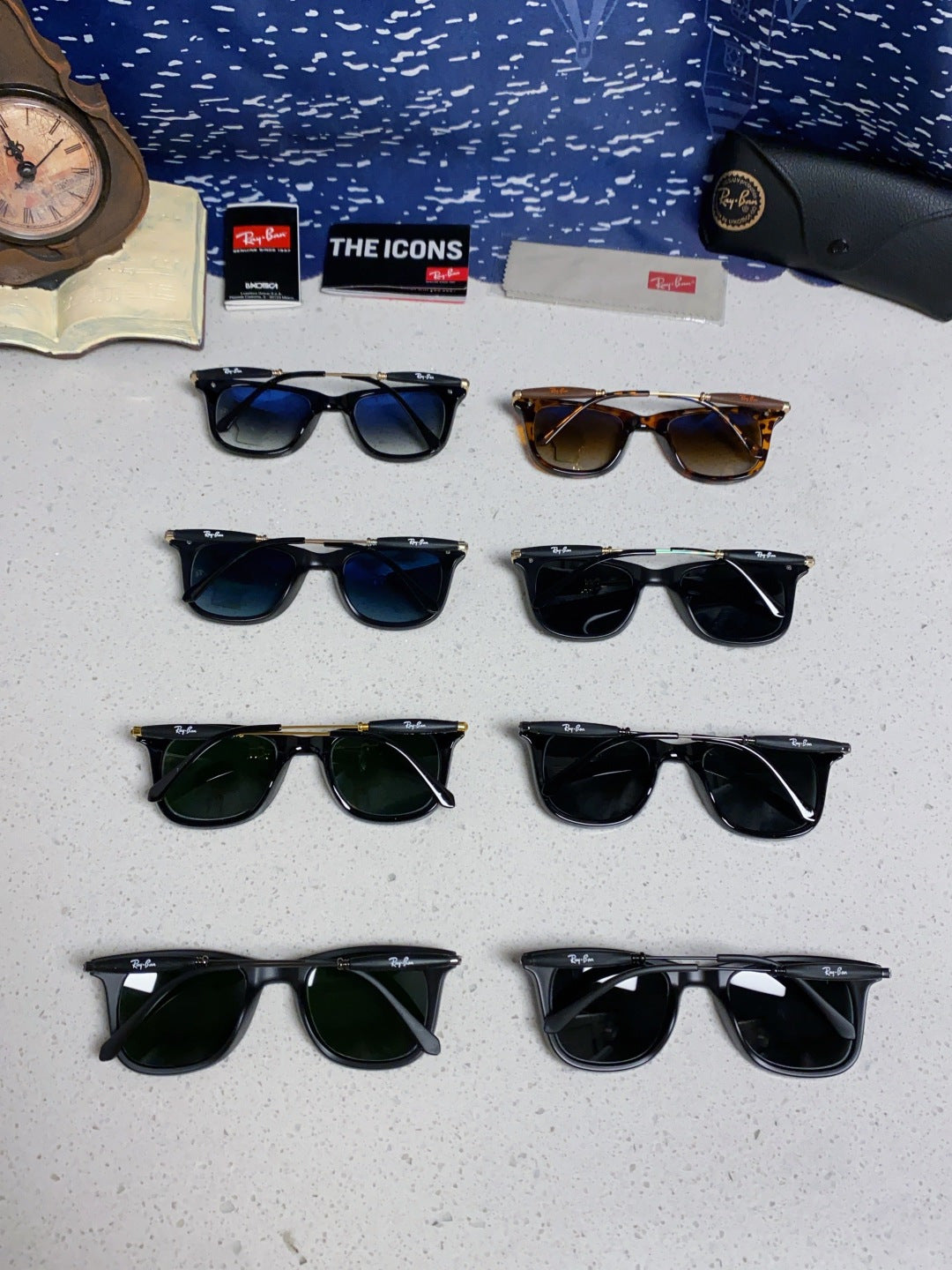 purple glass sun Glasses Frame for men - alternate angle view 11