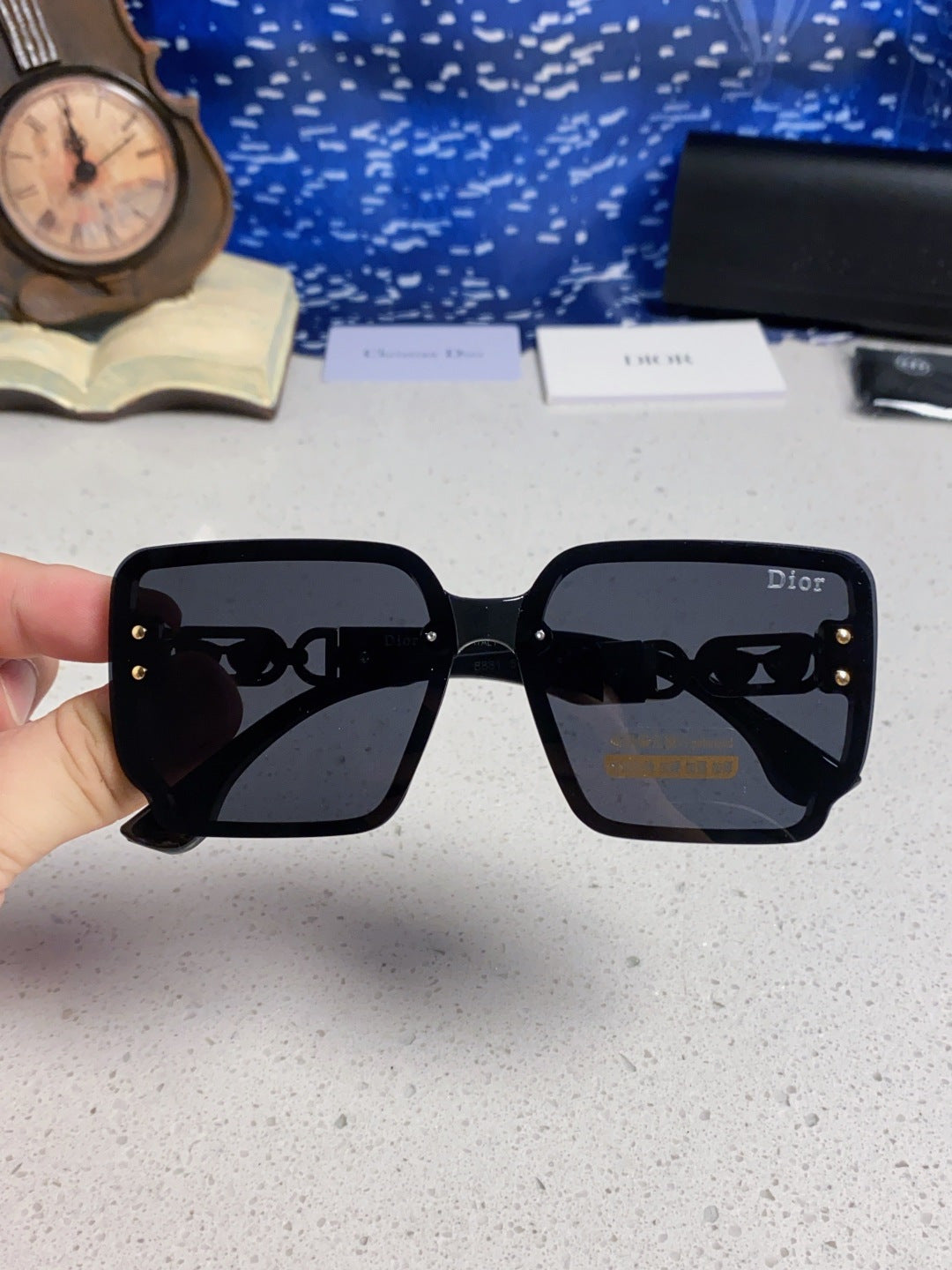 purple sun Sunglasses for men - alternate angle view 4