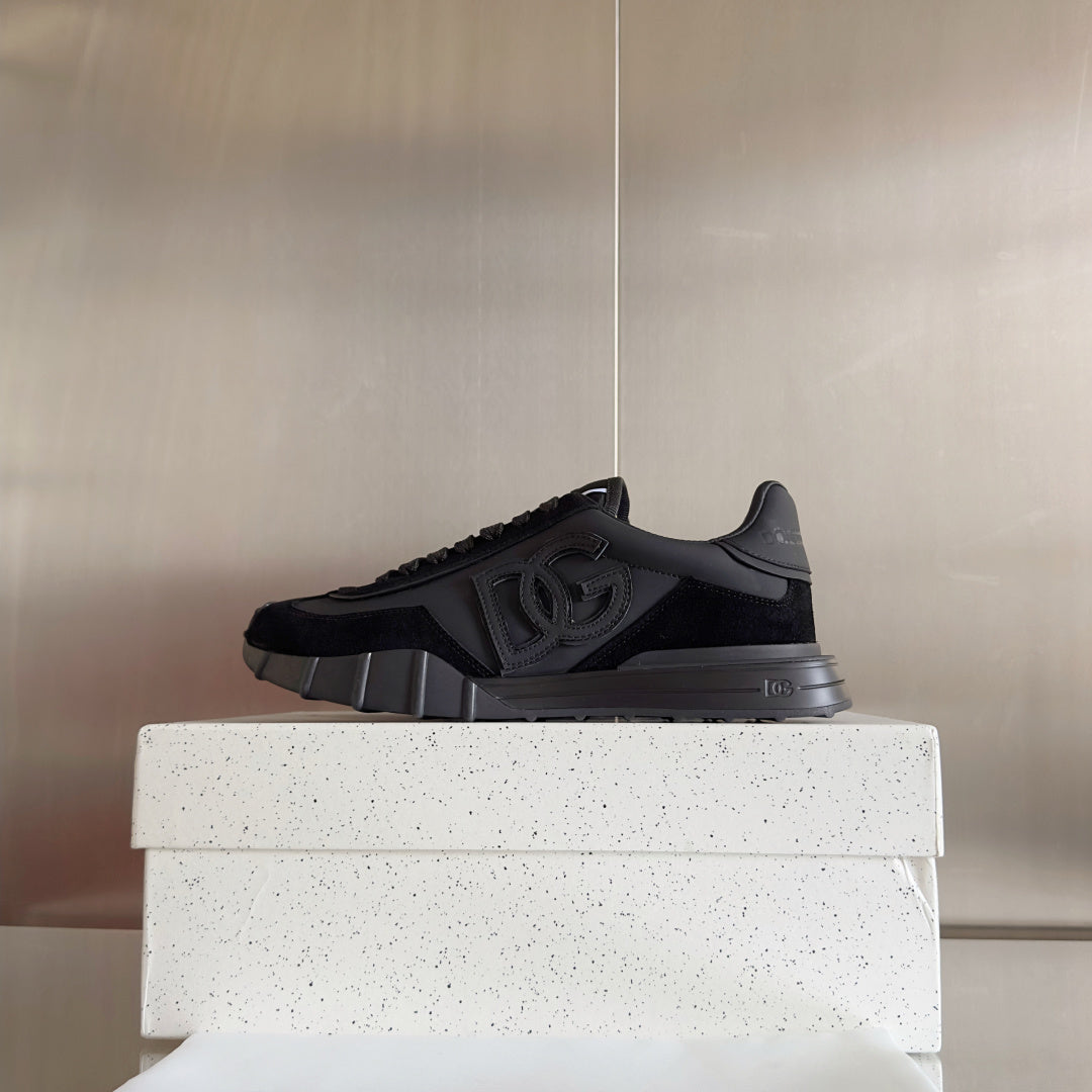 Dolce & Gabbana DG Cushion Mixed-Material Casual Sneakers