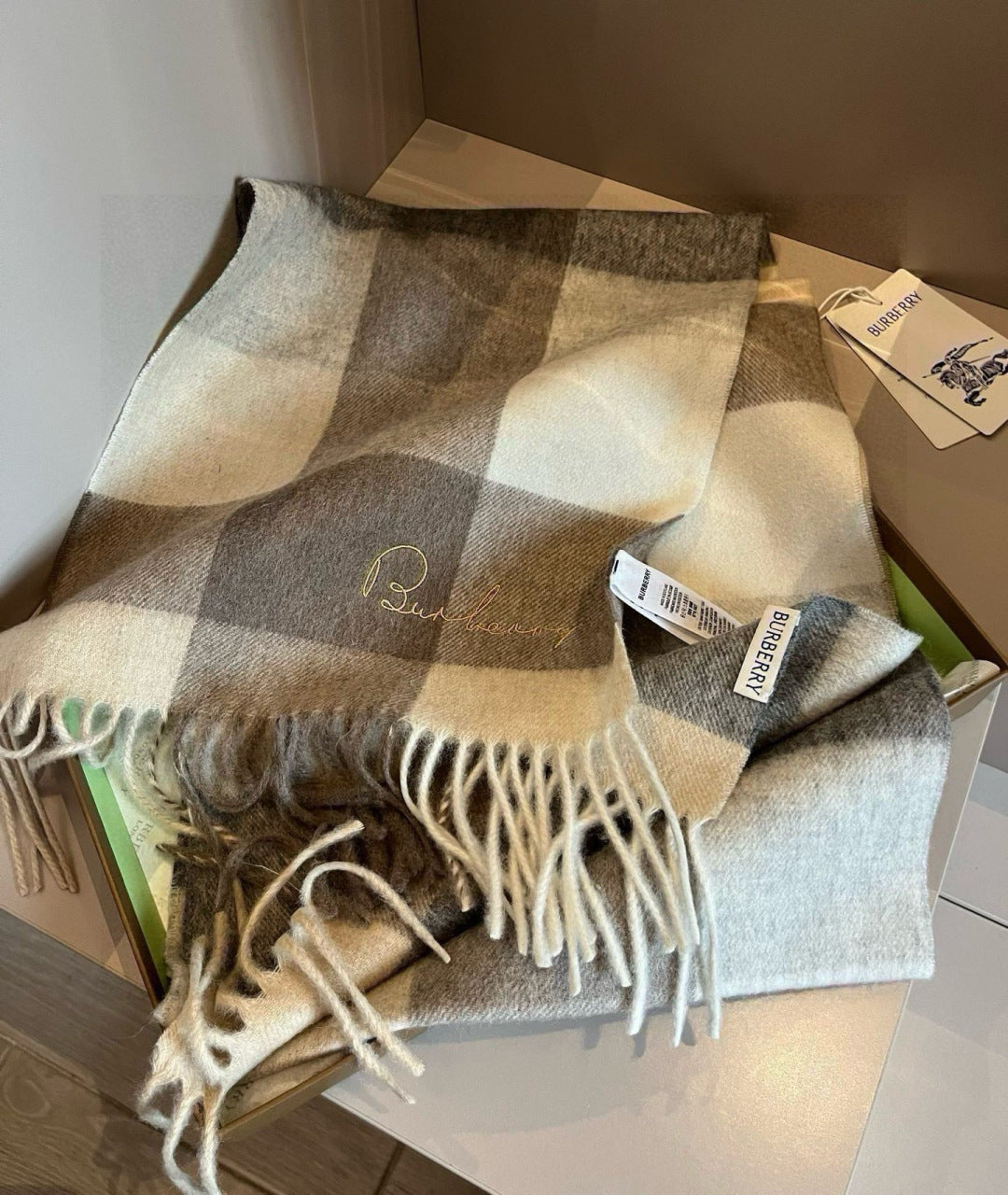 gold velvet minimalist Scarf for men - alternate angle view 7