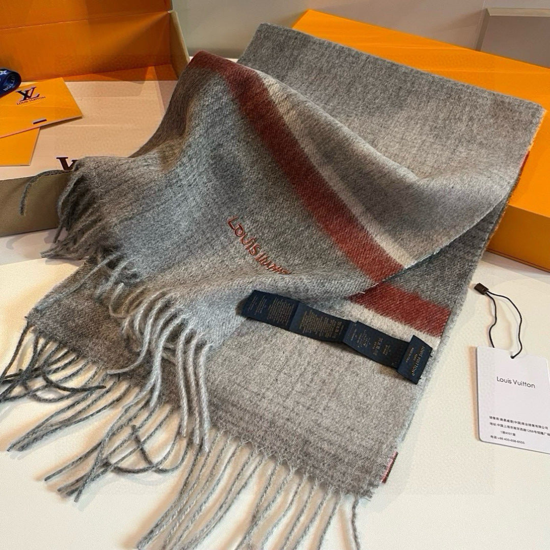 velvet Scarf for men - alternate angle view 7
