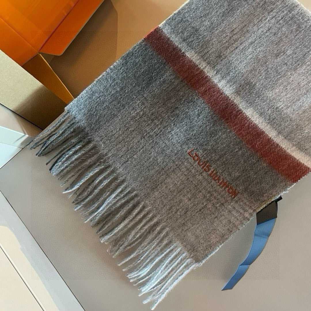 velvet Scarf for men - alternate angle view 5