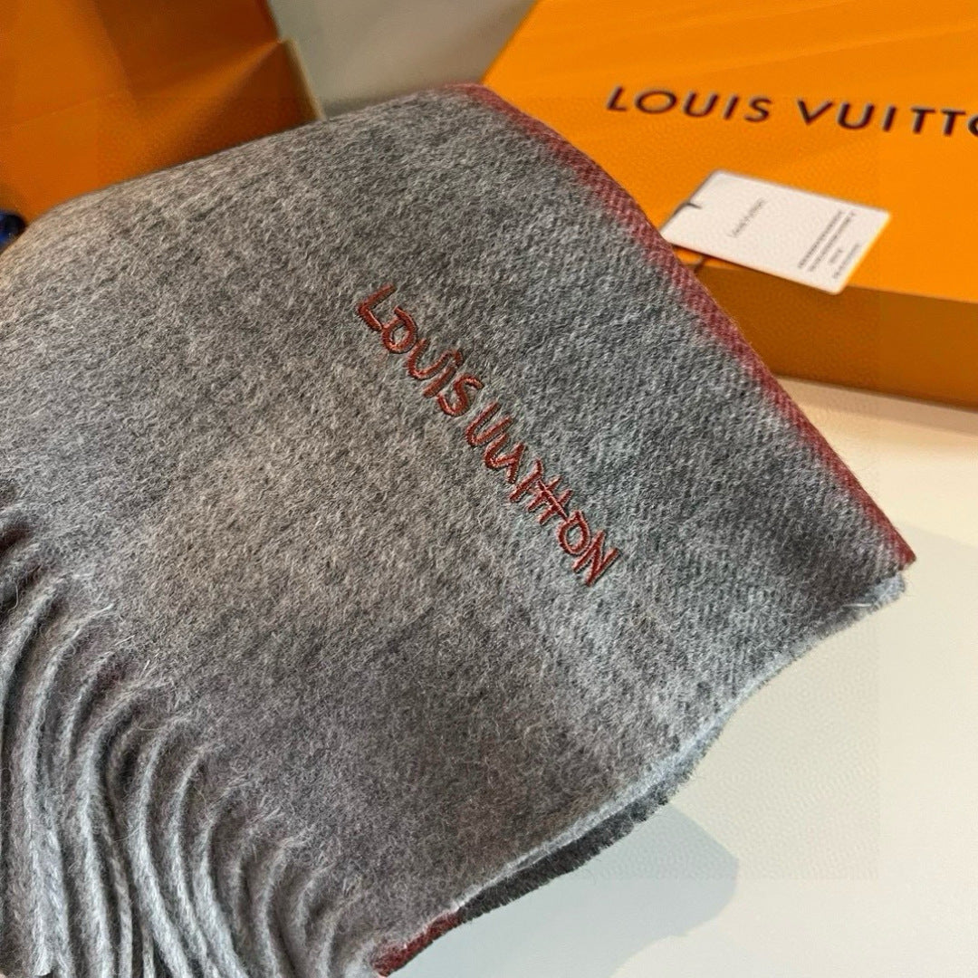 velvet Scarf for men - alternate angle view 8