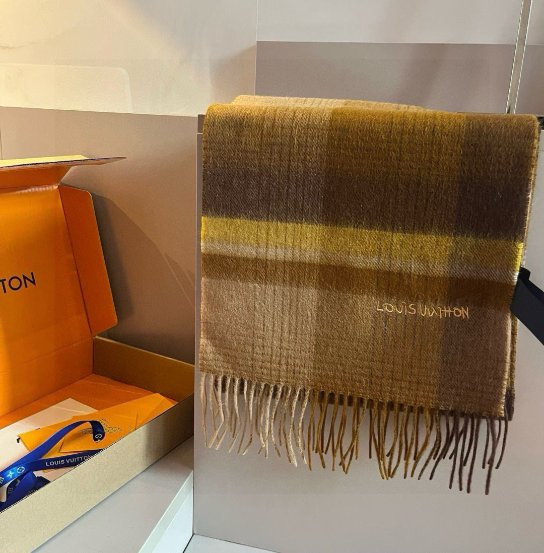 velvet Scarf for men - alternate angle view 4