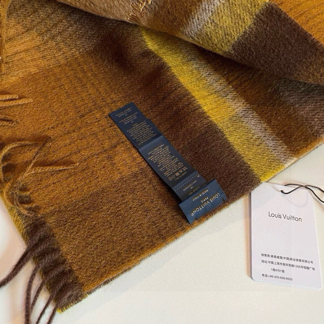 velvet Scarf for men - alternate angle view 8