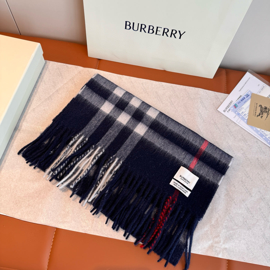 multicolor velvet luxury Scarf for women - alternate angle view 3