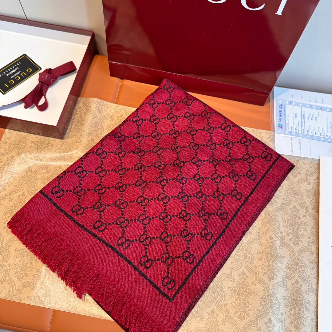 velvet floral Scarf for men - alternate angle view 4