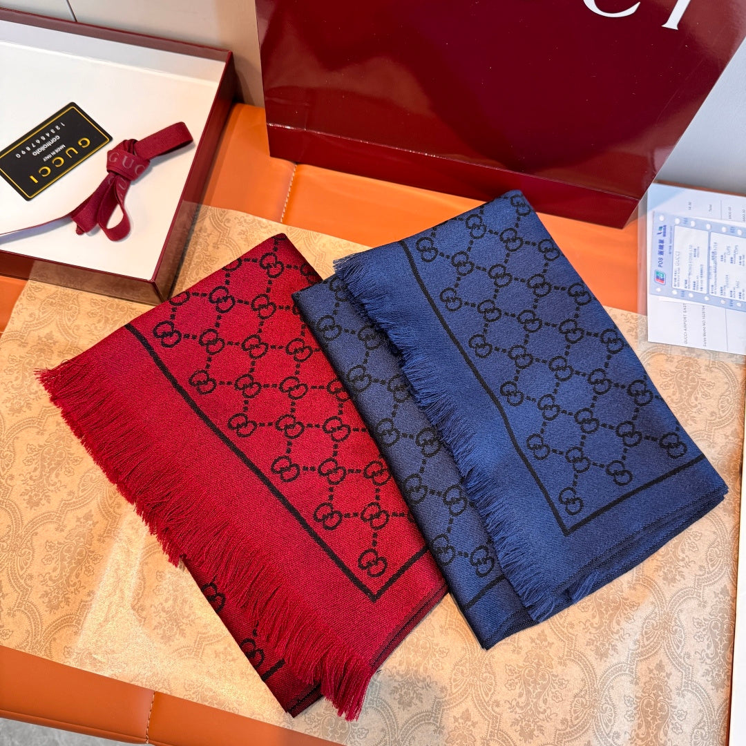 velvet floral Scarf for men - alternate angle view 2