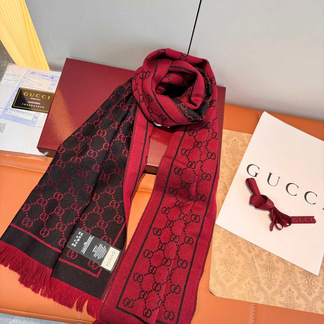 velvet floral Scarf for men - alternate angle view 5