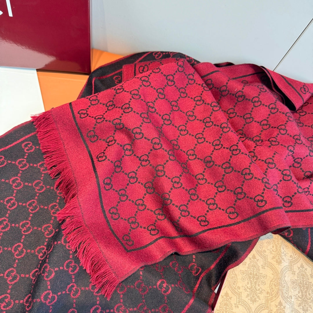 velvet floral Scarf for men - alternate angle view 8