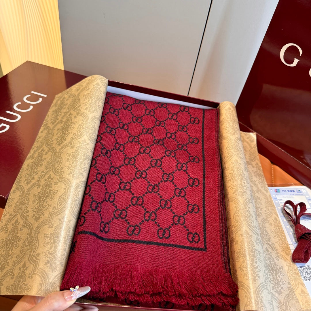 velvet floral Scarf for men - alternate angle view 3