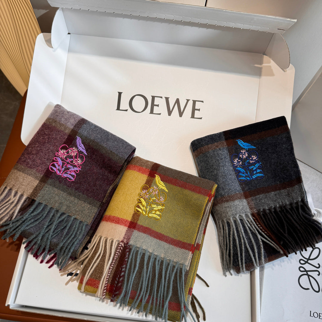 velvet elegant Scarf for unisex couple - alternate angle view 2