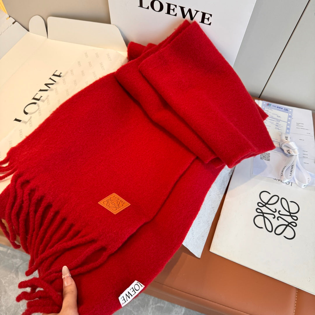 wool elegant Scarf for women - alternate angle view 6