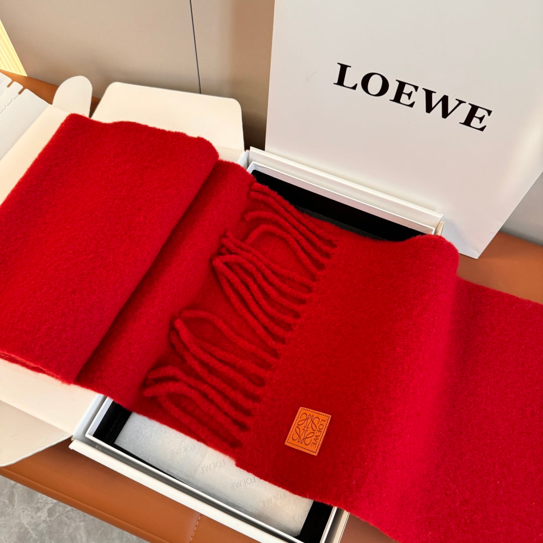 wool elegant Scarf for women - alternate angle view 7