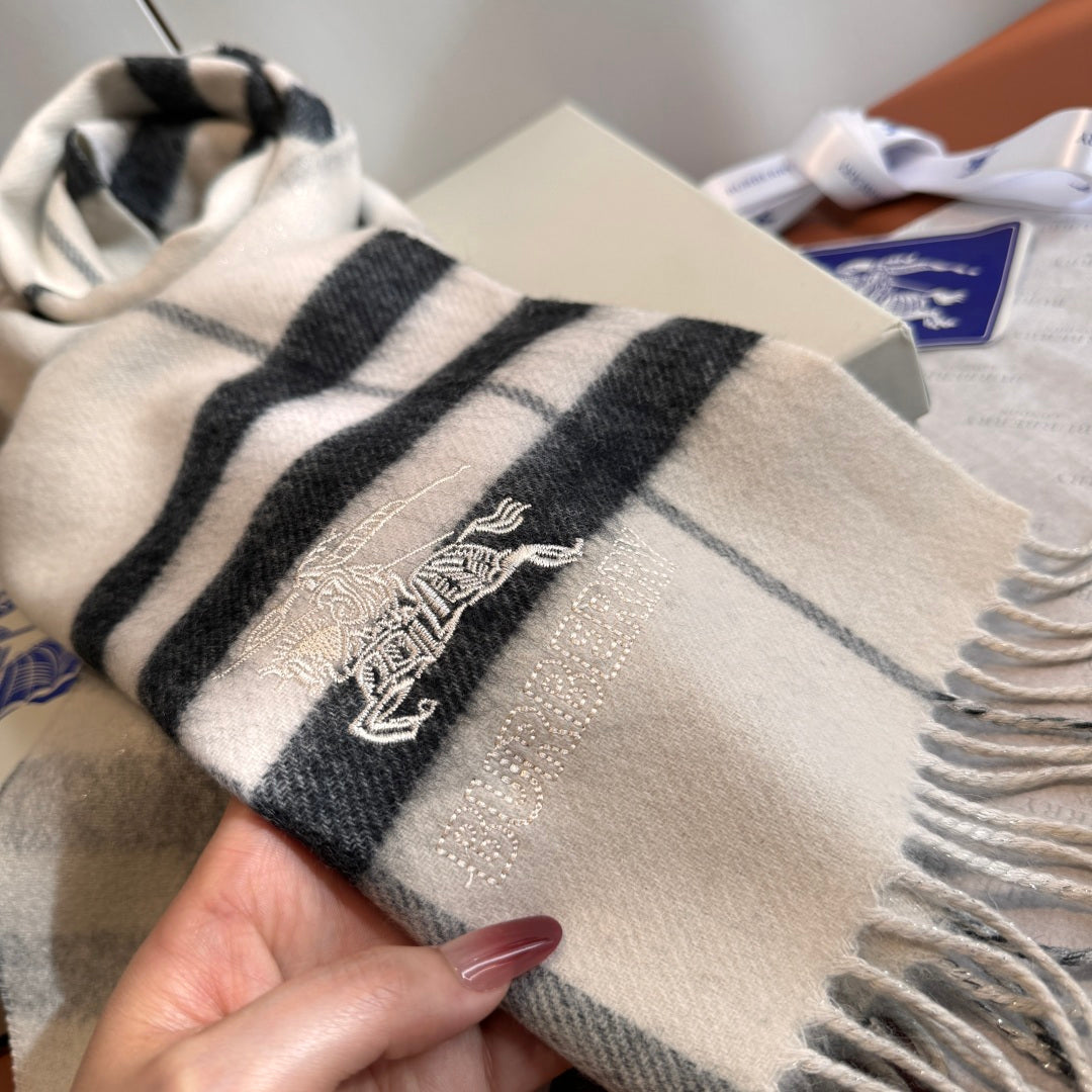 multicolor velvet luxury Scarf for women - alternate angle view 5
