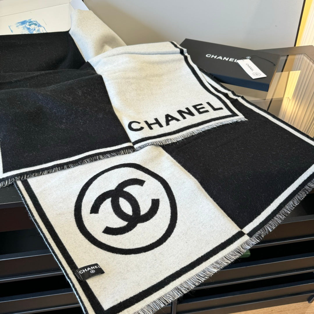 black and white velvet delicate Shawl for women - alternate angle view 6