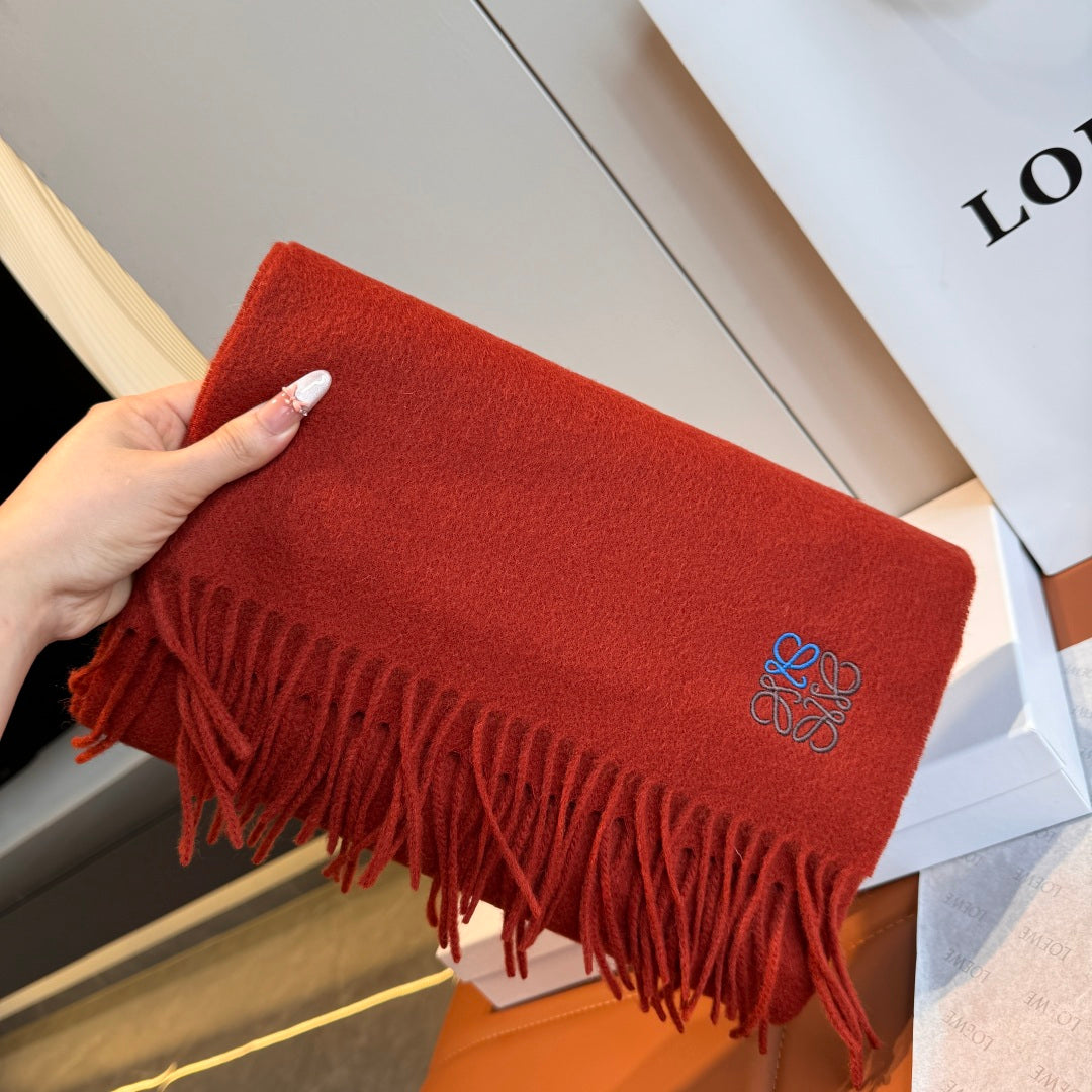 velvet minimalist Scarf for men - alternate angle view 4