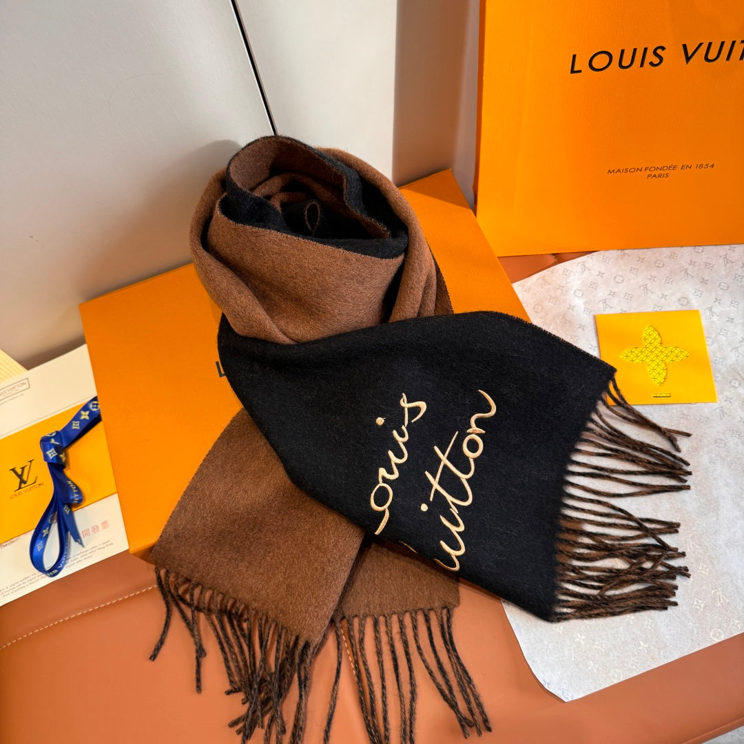 velvet elegant Scarf for women - alternate angle view 6