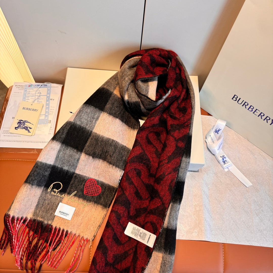 velvet floral Scarf for men - alternate angle view 3