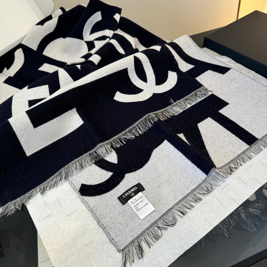wool double c Shawl for women - alternate angle view 5