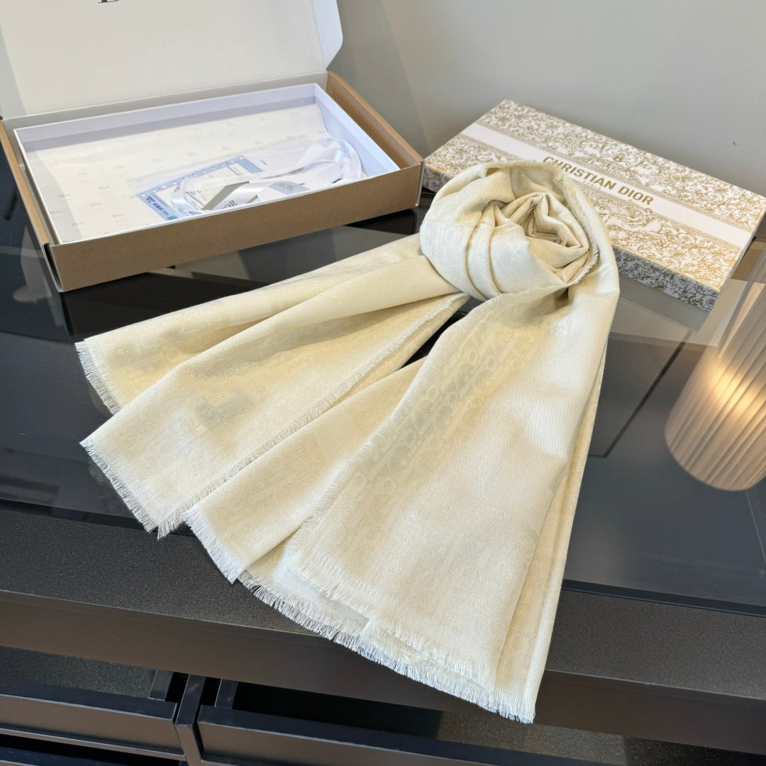 wool floral Shawl for women - product detail view