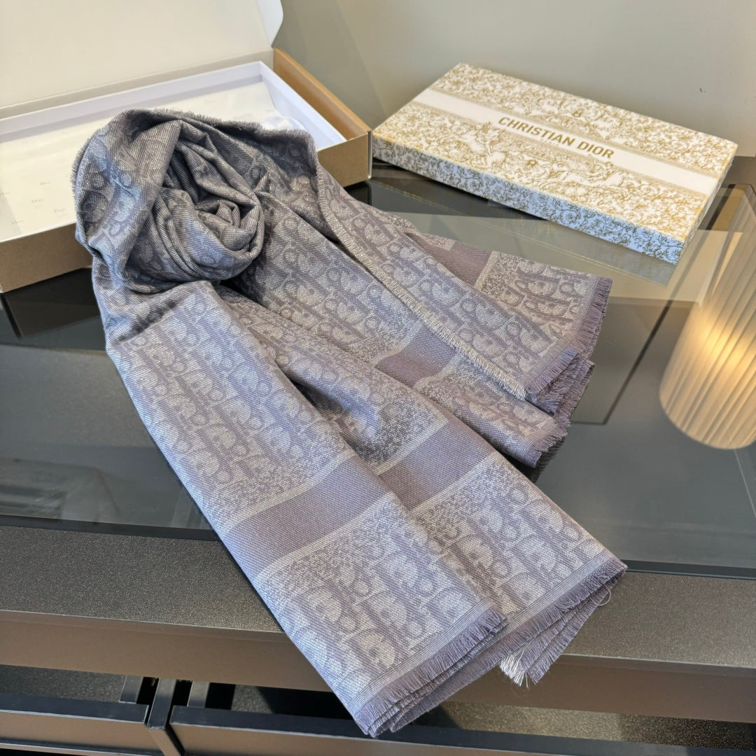 wool floral Shawl for women - product detail view