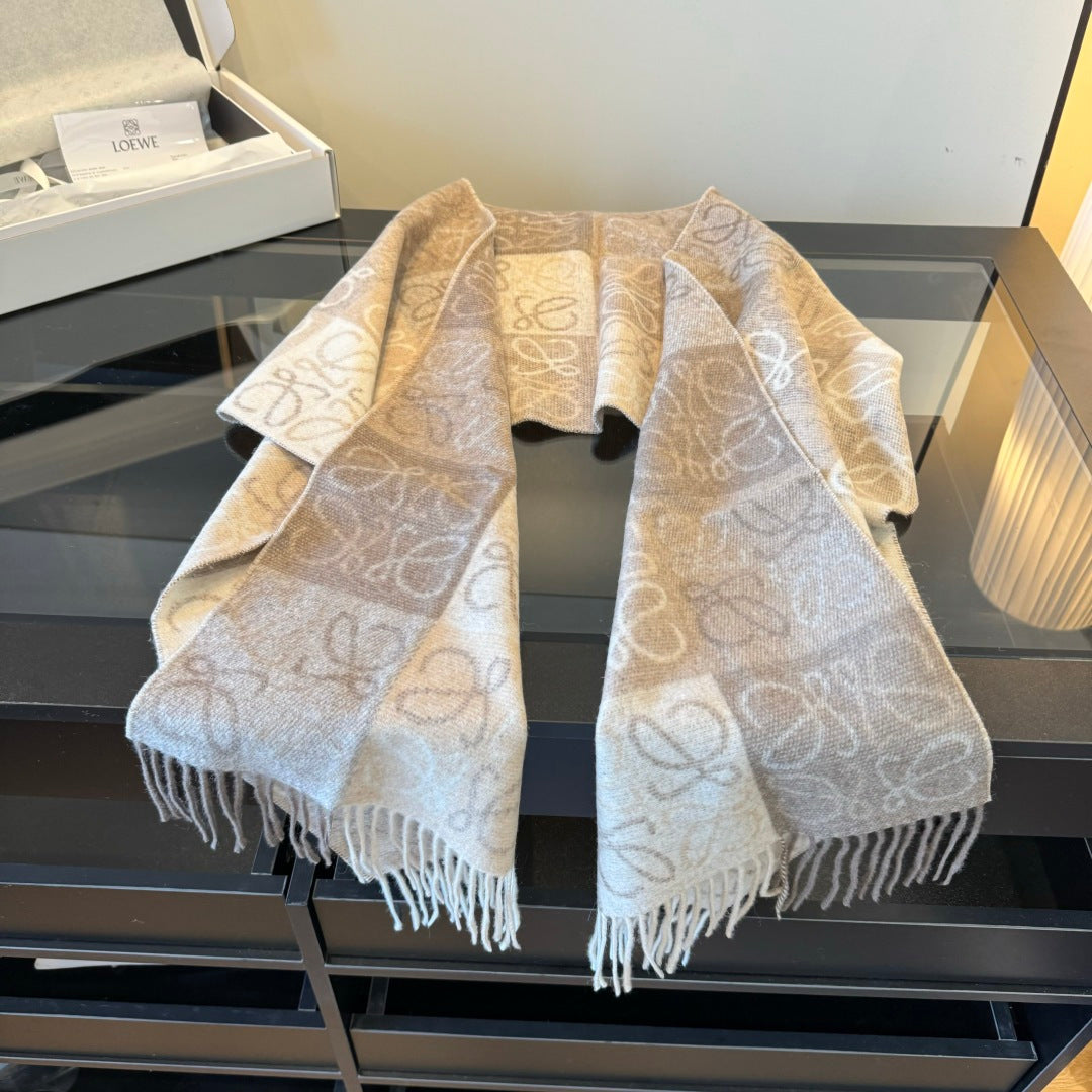 velvet luxury Scarf for women - alternate angle view 4