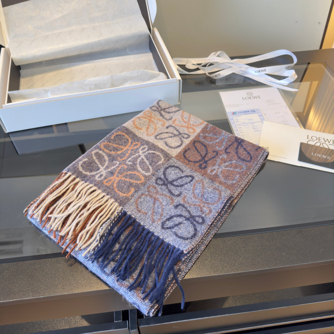 velvet luxury Scarf for women - alternate angle view 4