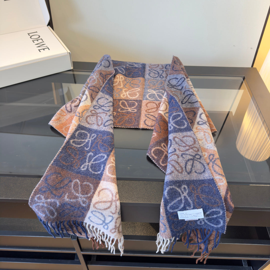velvet luxury Scarf for women - alternate angle view 6