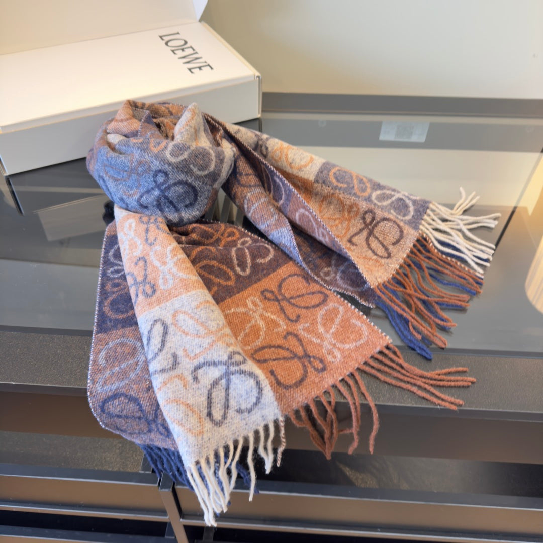 velvet luxury Scarf for women - alternate angle view 8