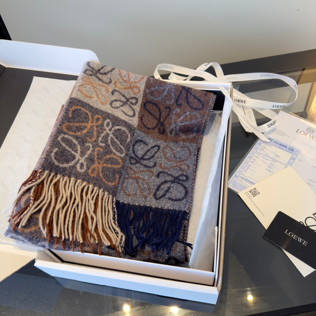 velvet luxury Scarf for women - alternate angle view 3