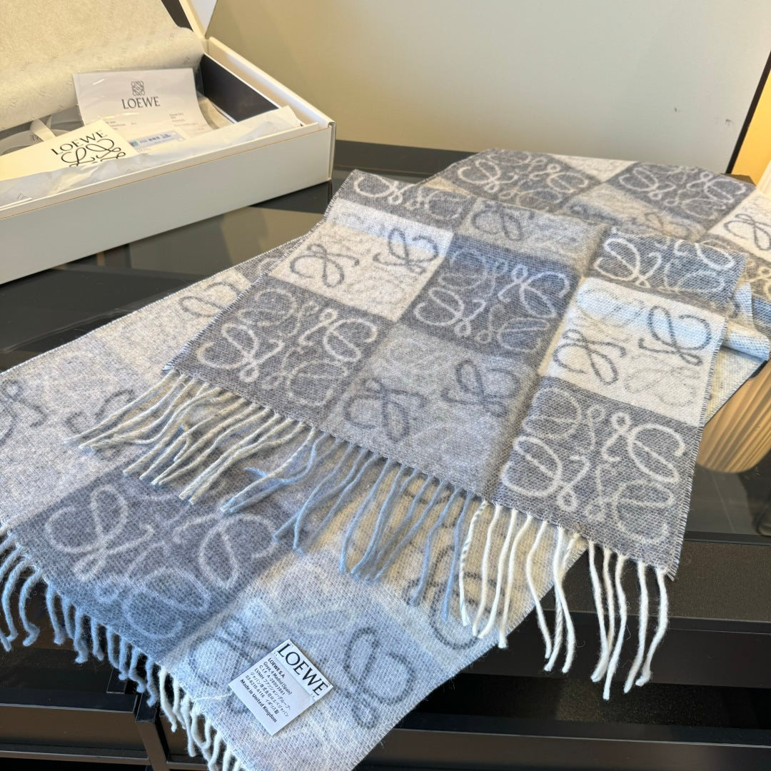 velvet luxury Scarf for women - alternate angle view 3