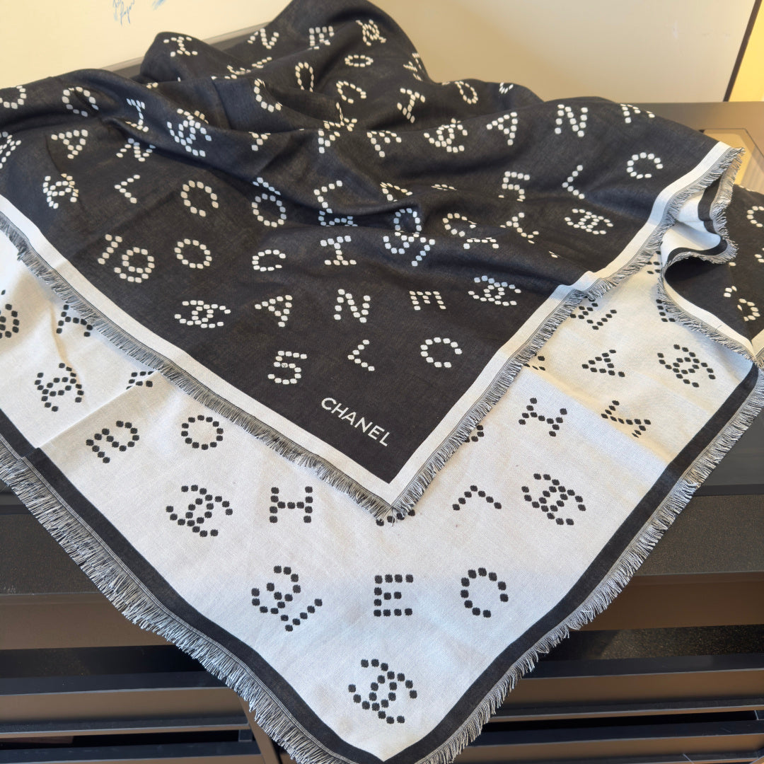 gray velvet Scarf for women - alternate angle view 7