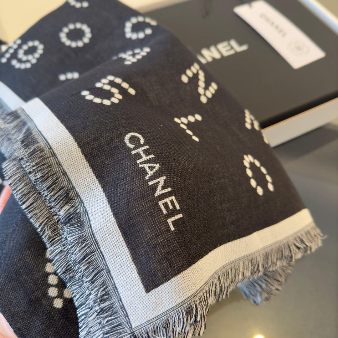 gray velvet Scarf for women - alternate angle view 4