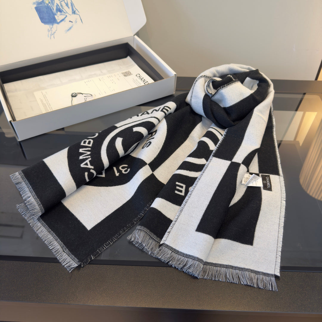 white velvet luxury Scarf for women - alternate angle view 8