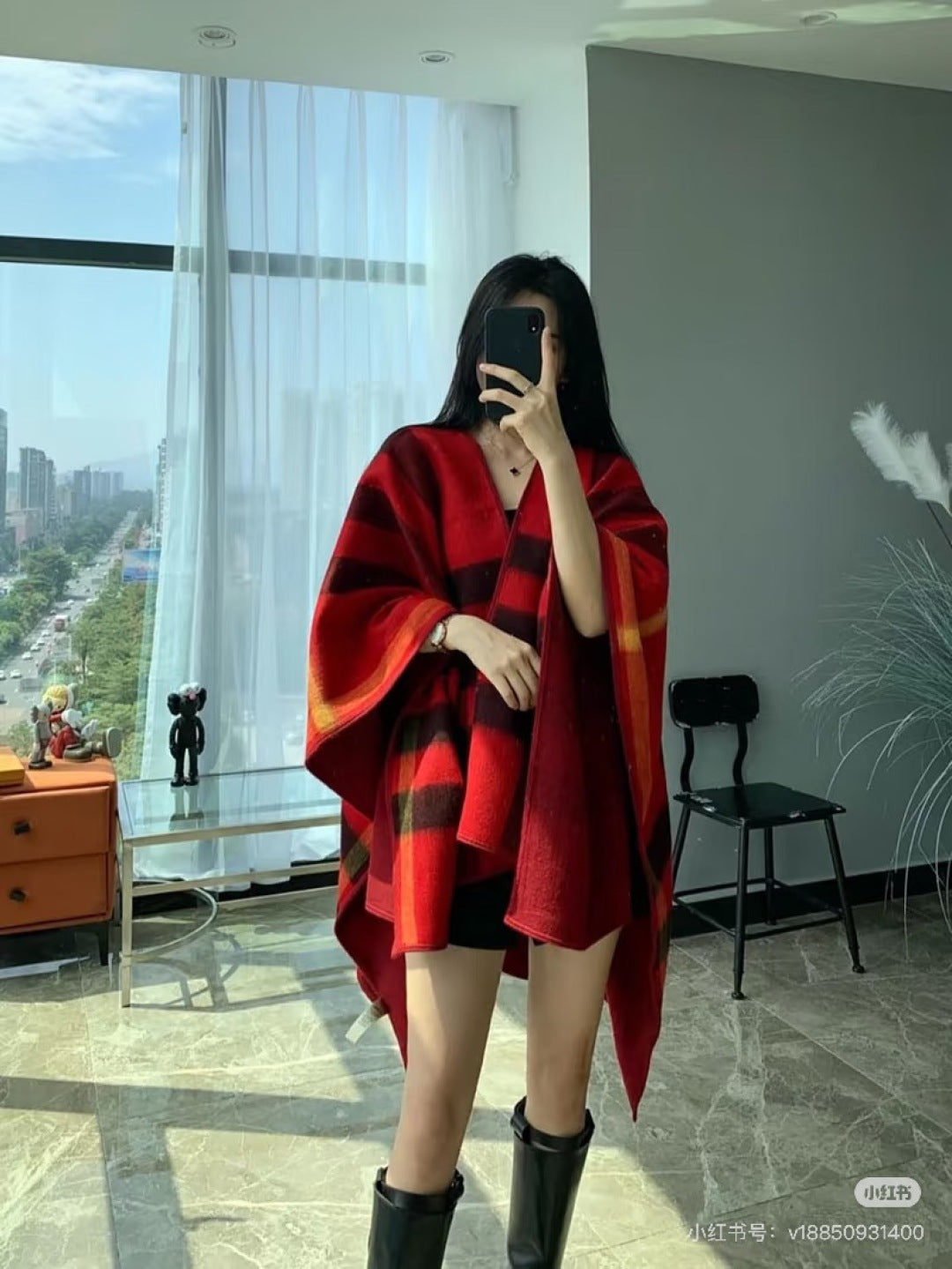 velvet Coat for women - product detail view