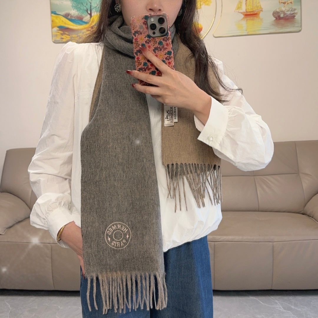 multicolor velvet Scarf for men - product detail view