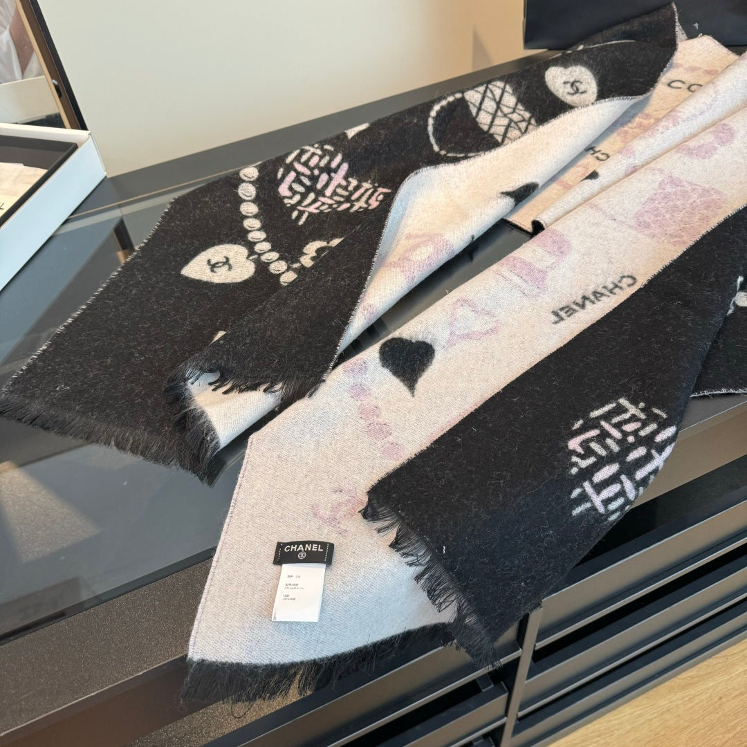 pearl Scarf for women - alternate angle view 7