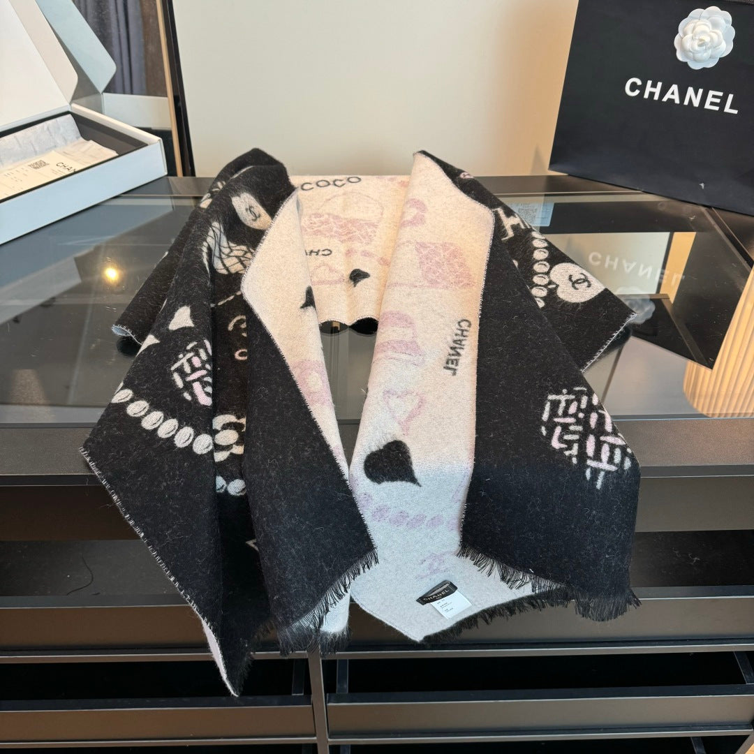 pearl Scarf for women - alternate angle view 6