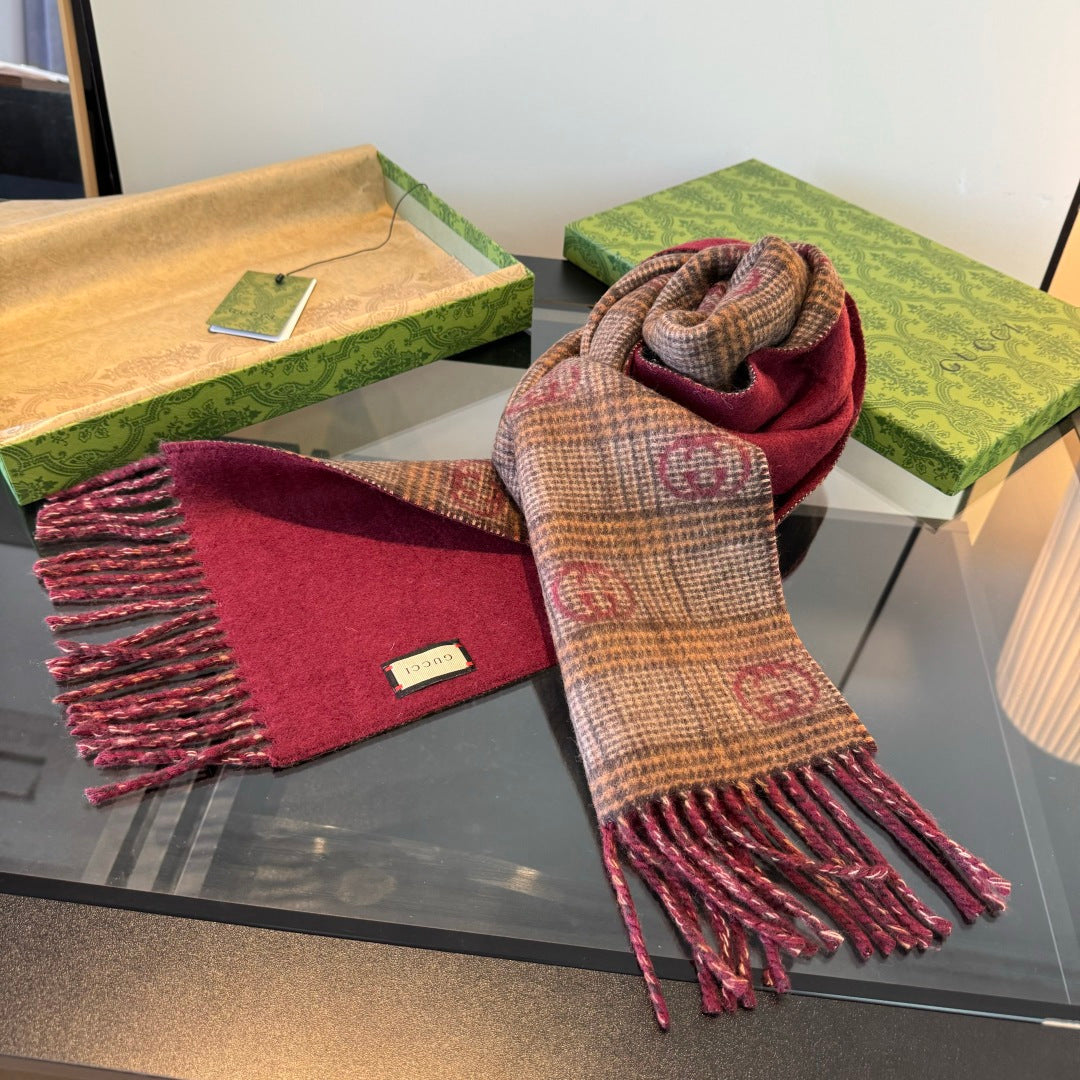 velvet luxury Scarf for women - alternate angle view 7