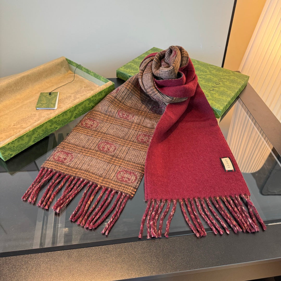 velvet luxury Scarf for women - alternate angle view 6