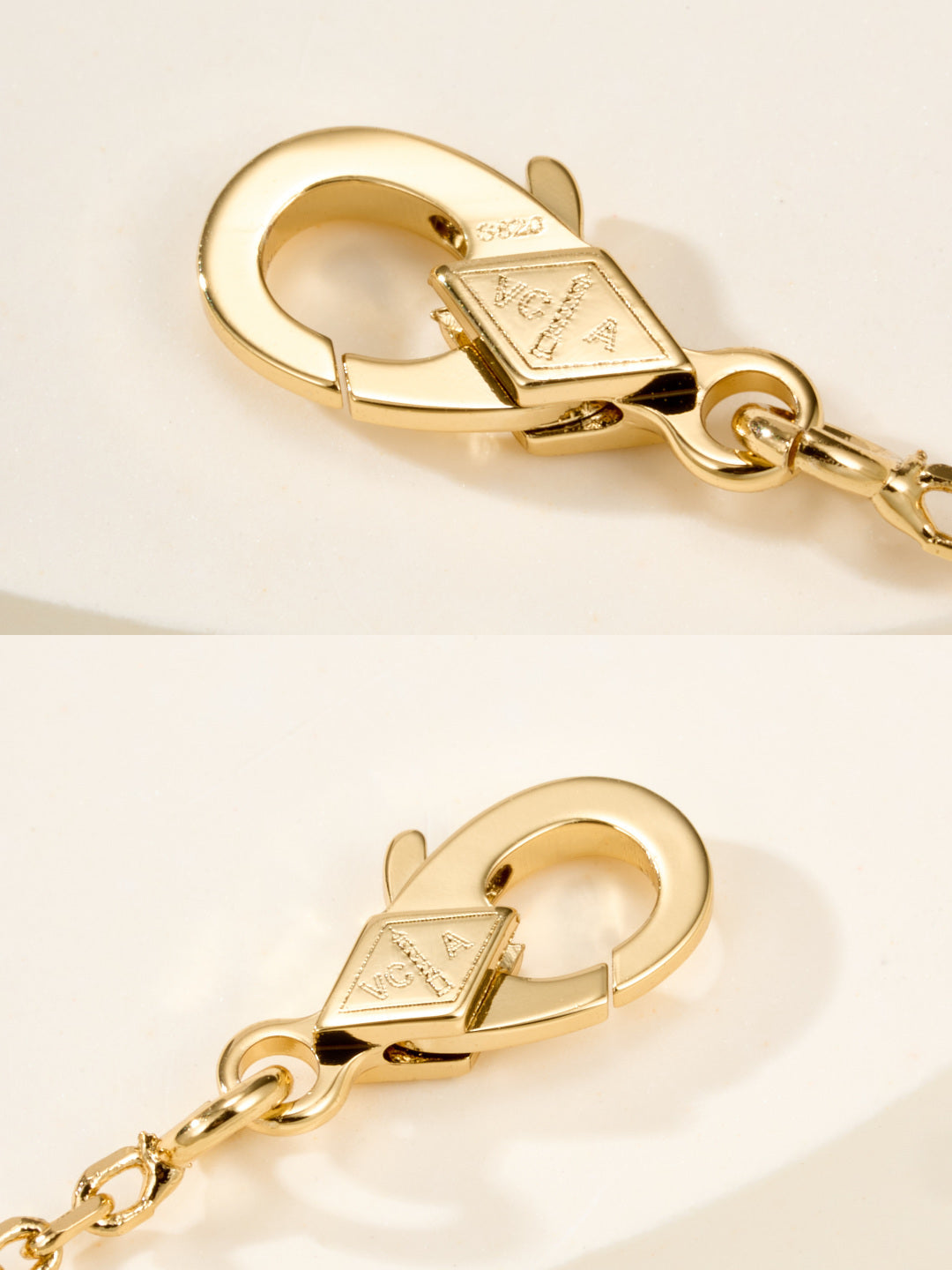 gold metal floral Brooch for women - alternate angle view 10