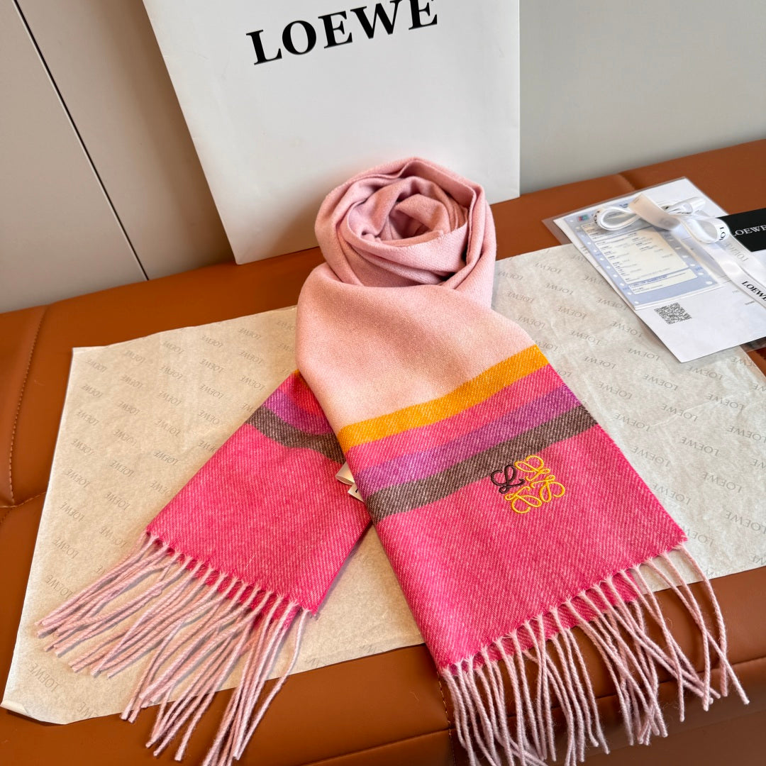rainbow velvet elegant Scarf for women - alternate angle view 5