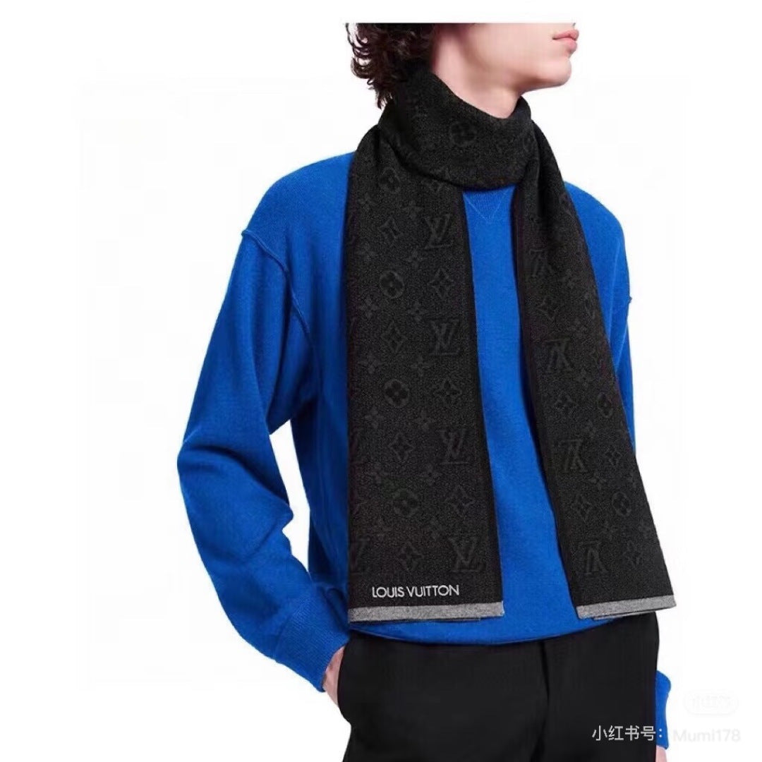 teal velvet luxury Scarf for unisex couple - product detail view