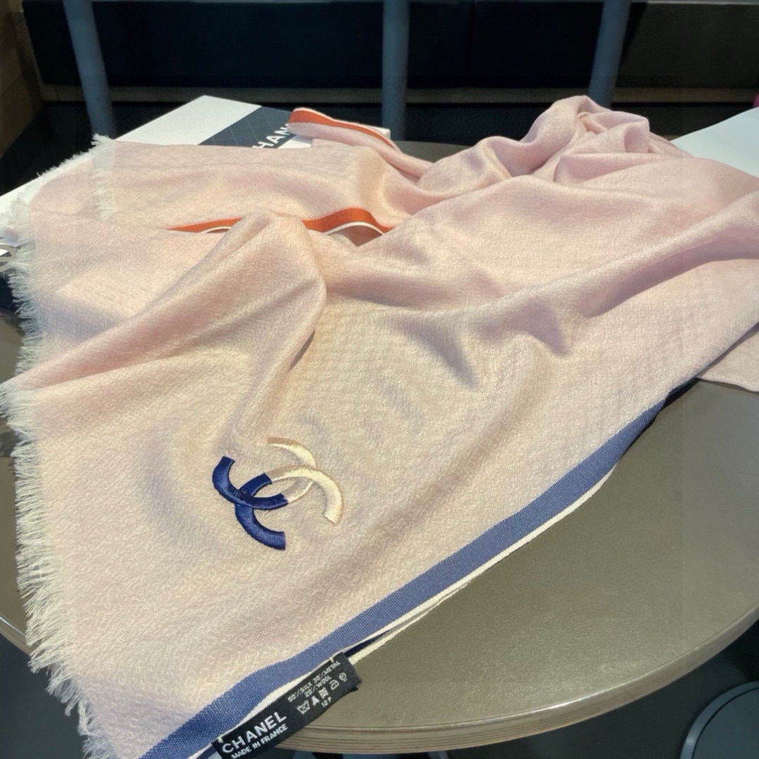 velvet elegant Scarf for women - alternate angle view 7
