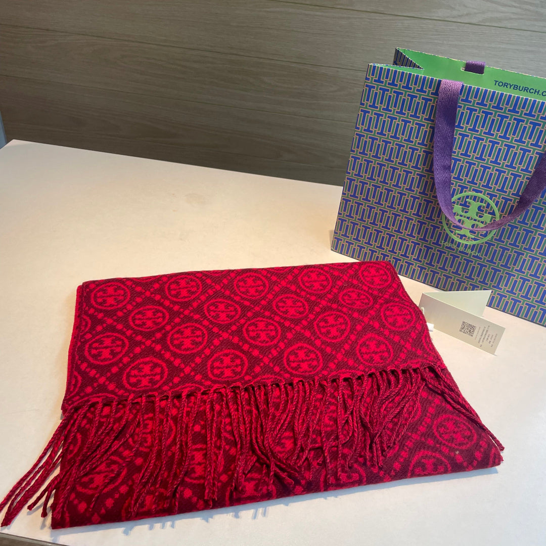 luxury Scarf for women - alternate angle view 4