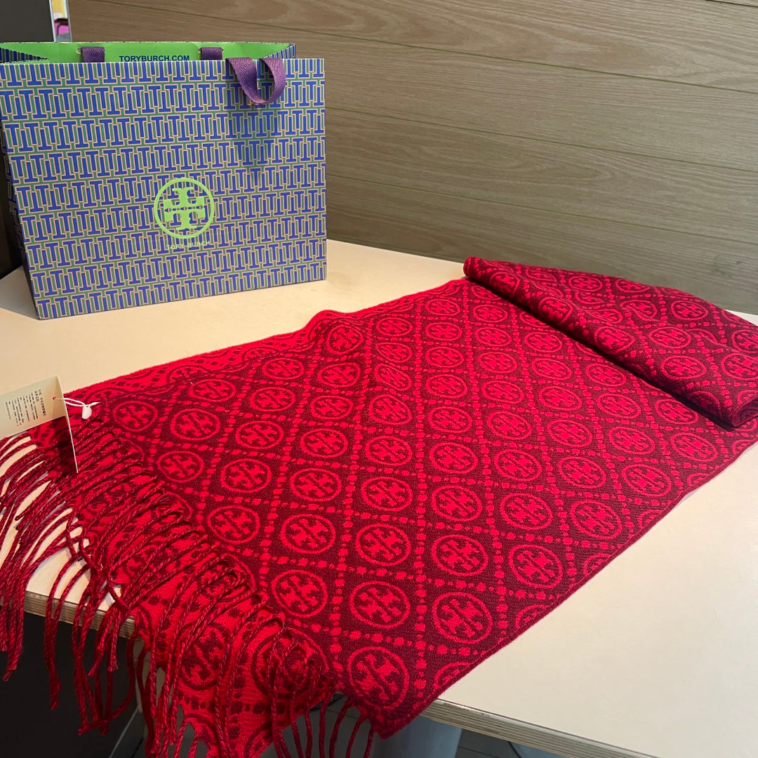 luxury Scarf for women - alternate angle view 9
