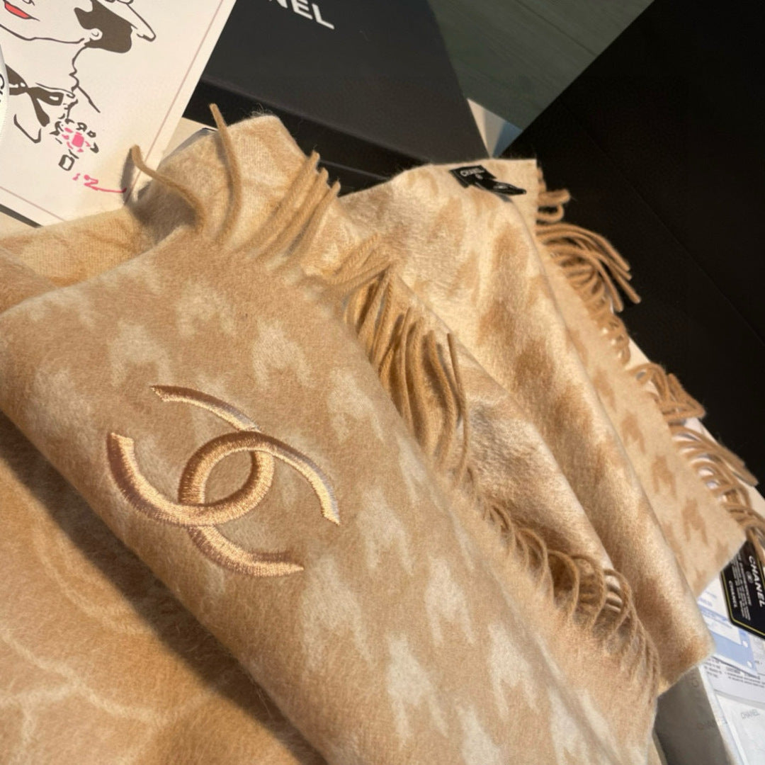 velvet elegant Scarf for women - alternate angle view 7